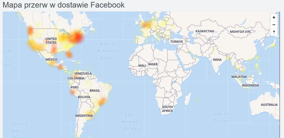 Wielka awaria Facebooka i Instagrama. Problemy na całym świecie