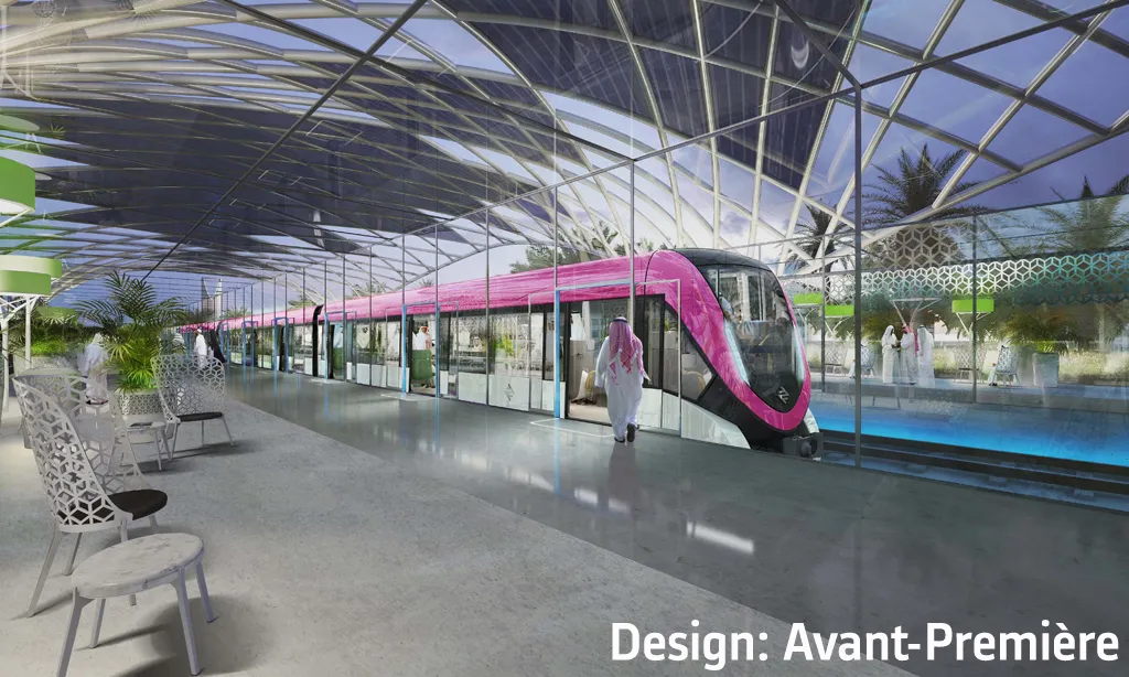 Projekt metra dla Rijadu. Fot. Alstom  