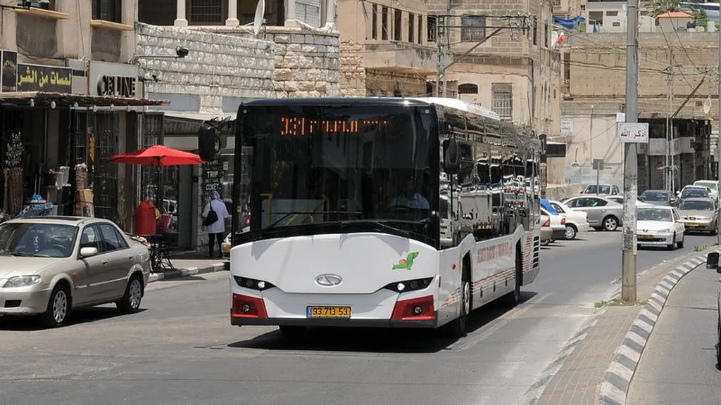 Miejski autobus z Polski dla Izraela
