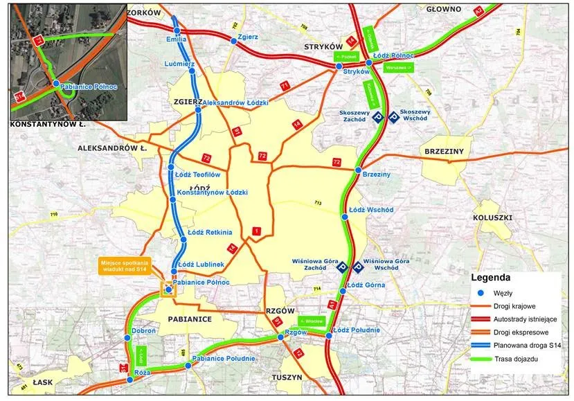 Będzie nowy przetarg na projekt budowy zachodniej obwodnicy Łodzi