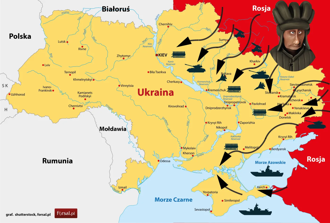 Ukraina: rozpoczął się drugi etap wycofania uzbrojenia z Donbasu