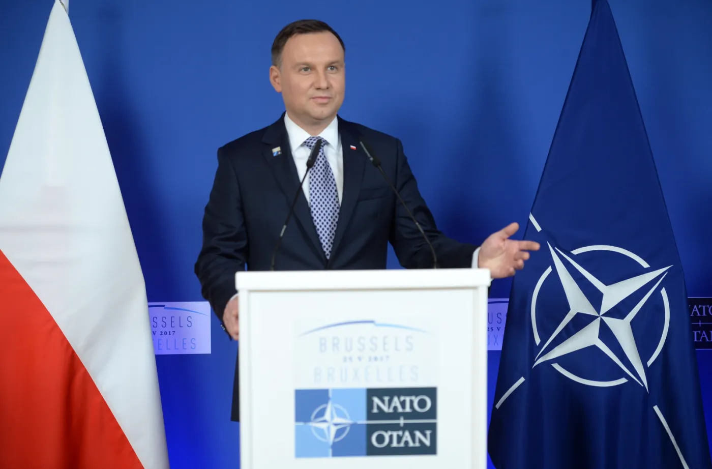 2,2 proc. PKB na wojsko w 2020, stała obecność NATO w 2022. Duda po szczycie w Brukseli