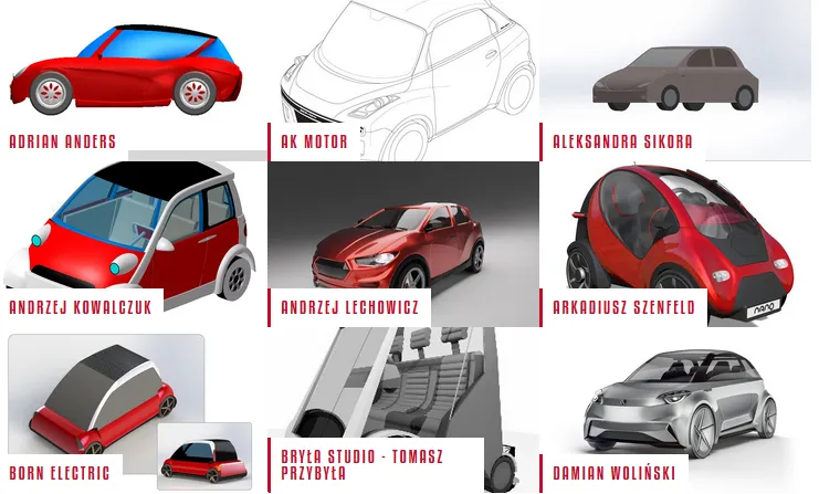 Tak będzie wyglądać polski samochód elektryczny. Oto najciekawsze i... najdziwniejsze projekty