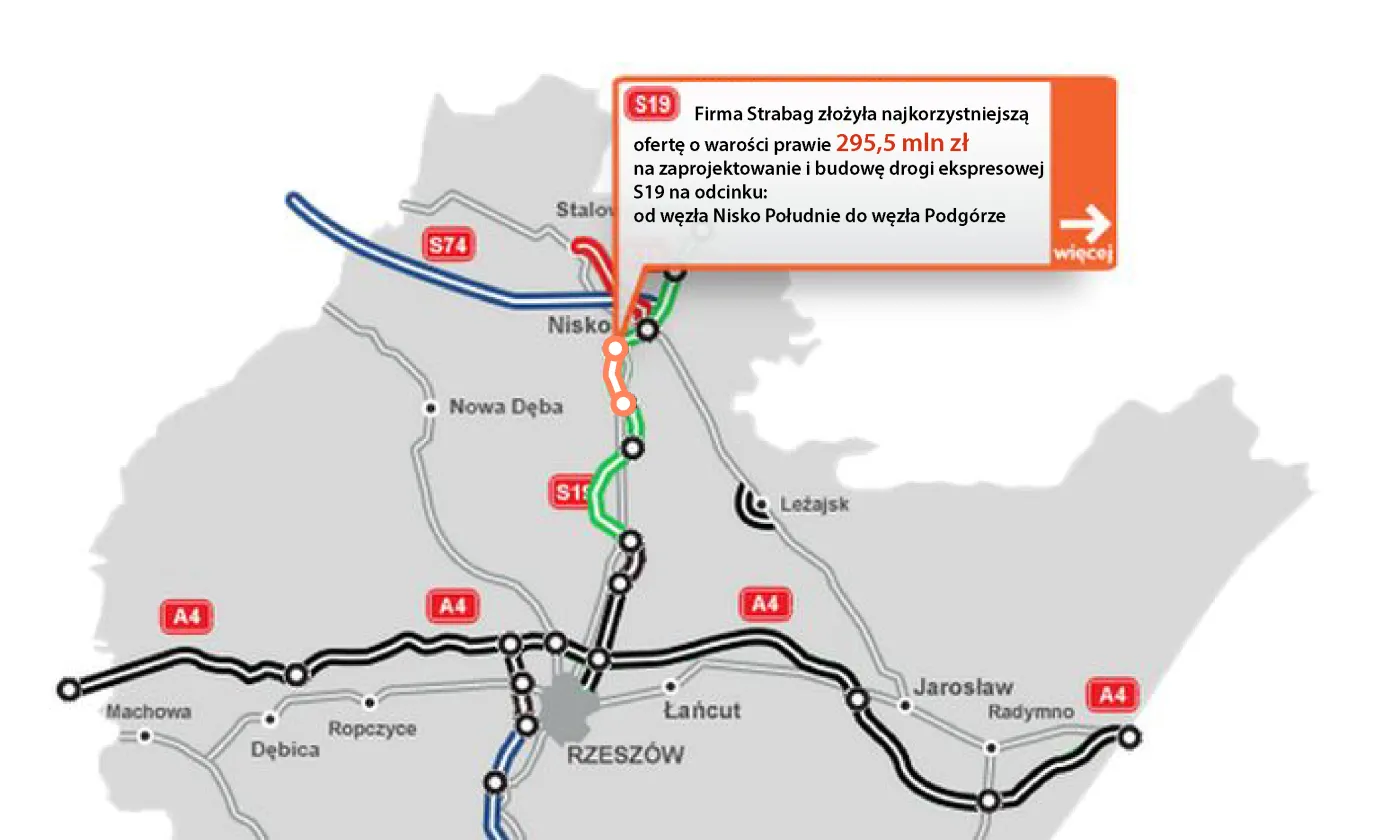 Wiemy, kto wybuduje podkarpacki odcinek Via Carpatia