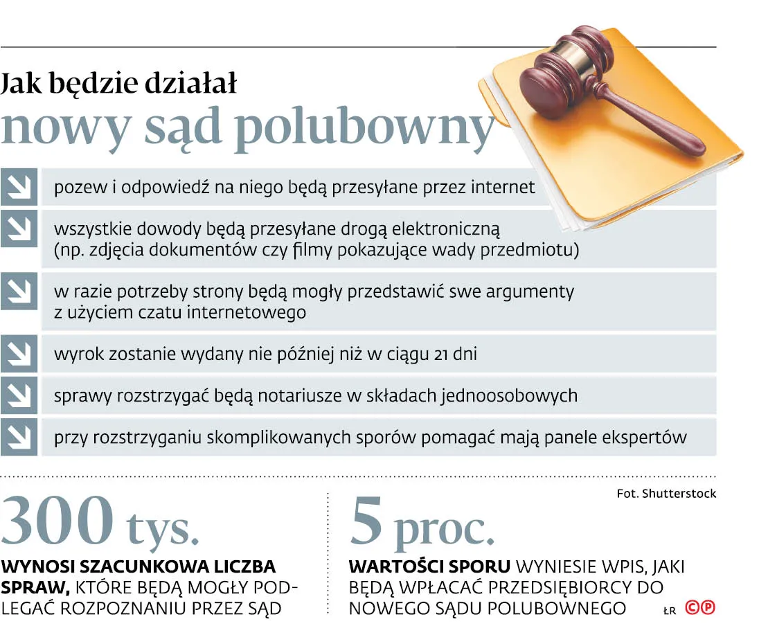 Firmy będą mogły sądzić się online. Tak ma działać pierwszy polski elektroniczny sąd polubowny