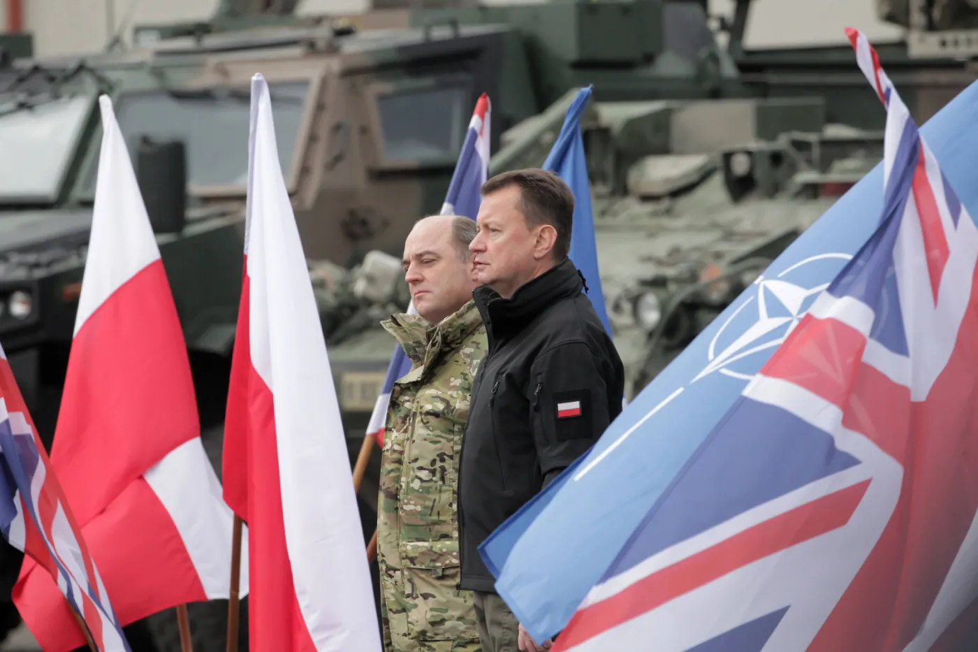 Błaszczak spotkał się z sekretarzem obrony Wielkiej Brytanii Benem Wallace'm