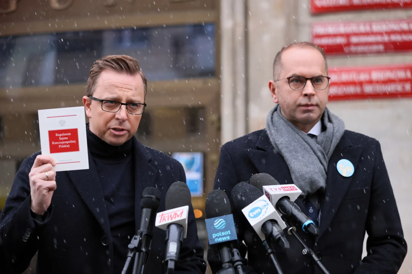 Lex TVN: Joński i Szczerba składają zawiadomienie do prokuratury ws. rozpatrywania ustawy