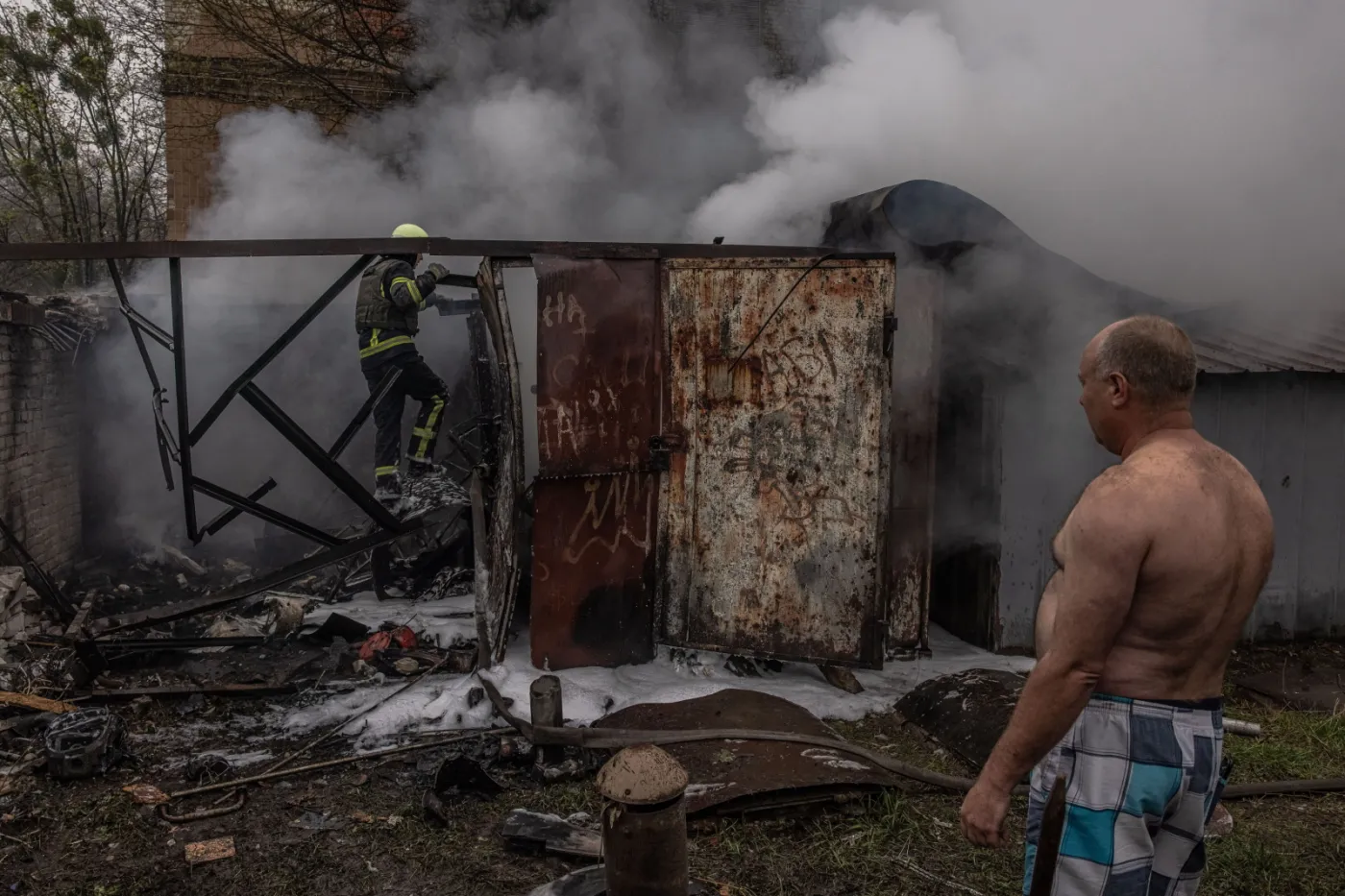 Zełenski: Najeźdźcy rozpoczęli bitwę o Donbas. Podsumowanie wydarzeń z nocy 19 kwietnia