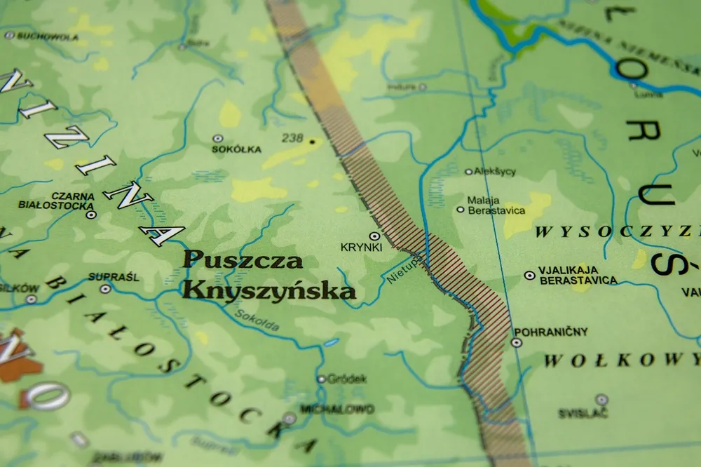 Od 1 lipca nowe zasady przebywania przy granicy z Białorusią