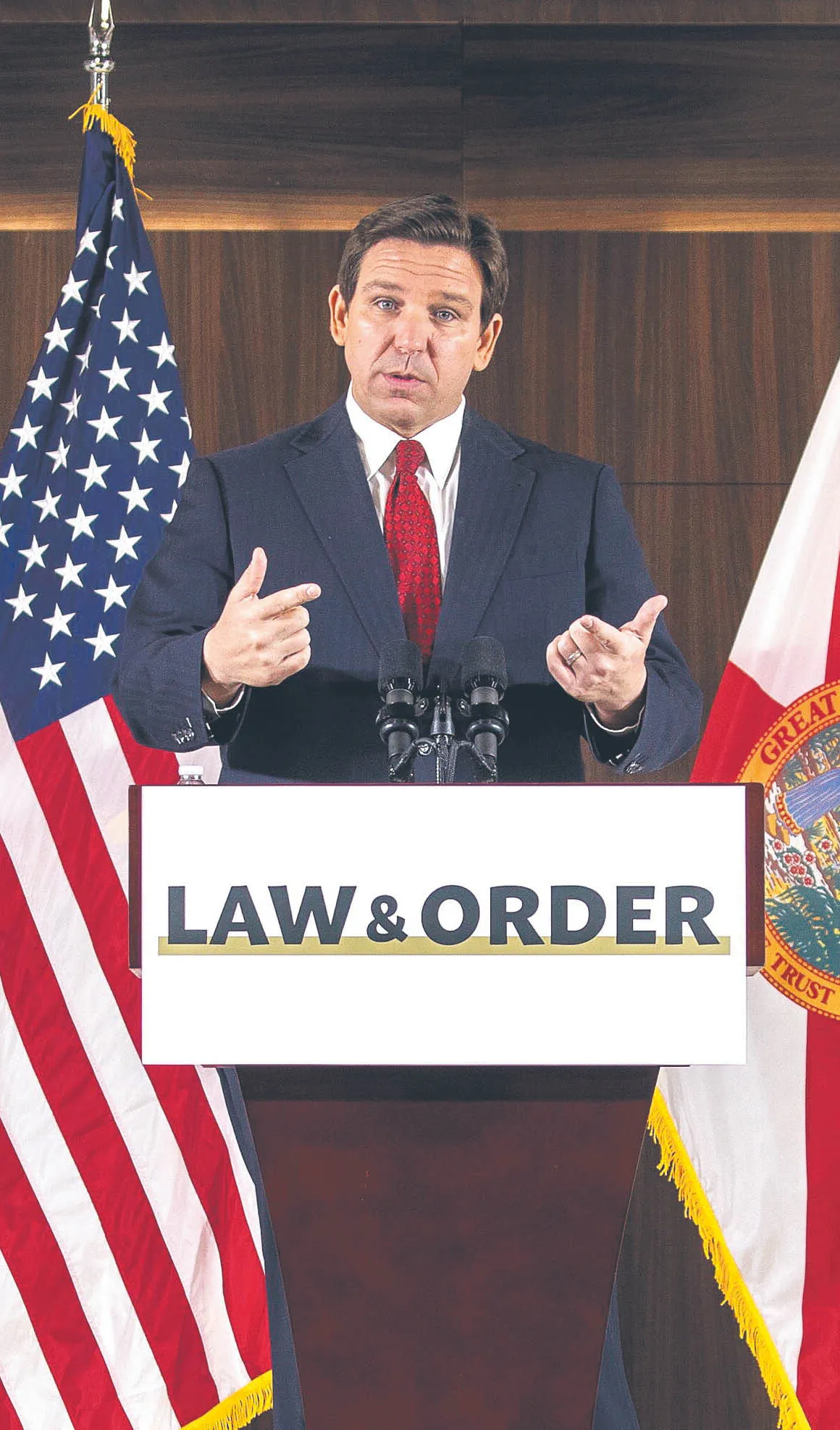 Gubernator Florydy Ron DeSantis