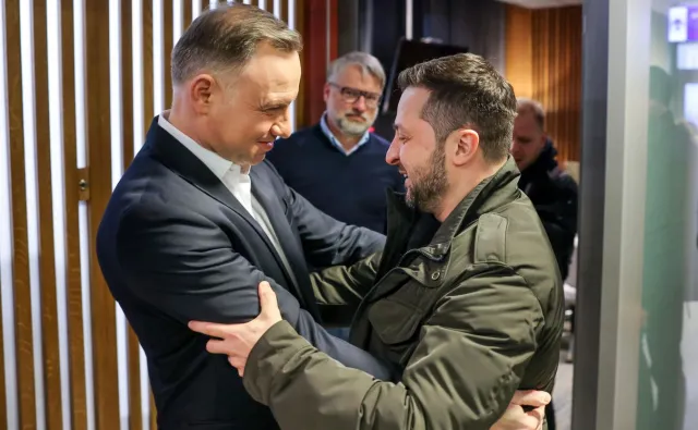 Zełenski wracając z USA spotkał się z Andrzejem Dudą: Dziękujemy za mocne wsparcie
