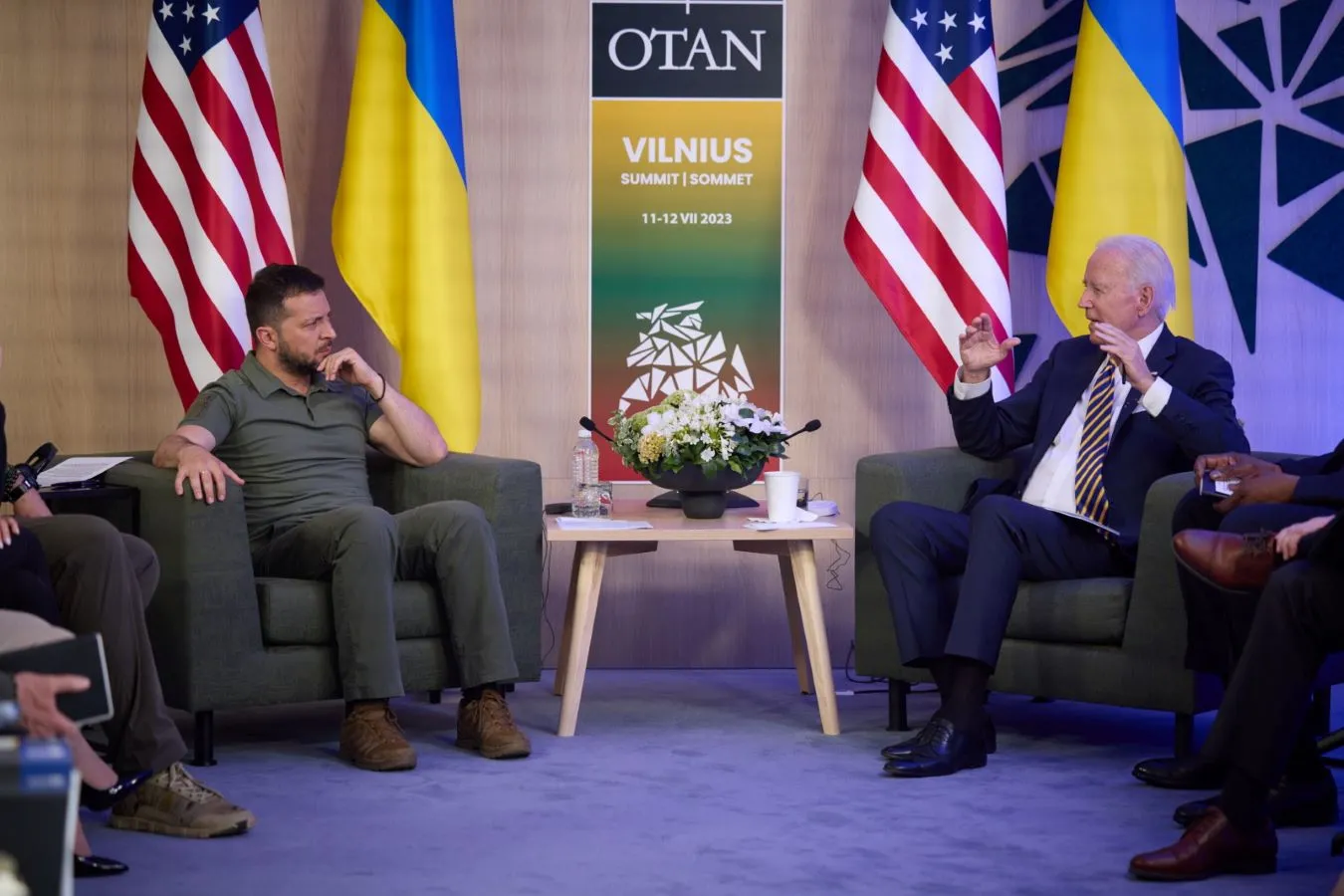Biden zapewnia: Nie zachwiejemy się w zobowiązaniu wobec Ukrainy