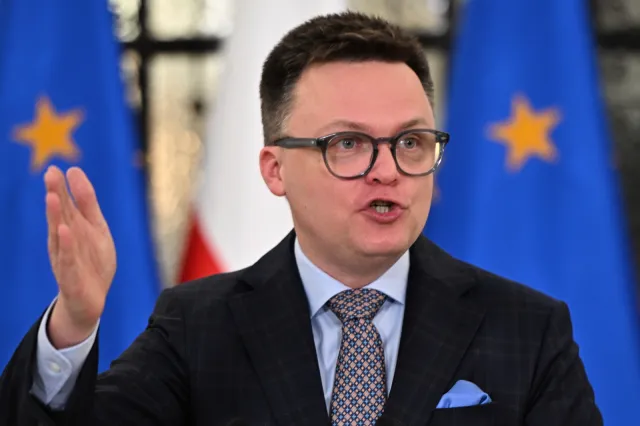 Hołownia: Kamiński i Wąsik mogą pojawić się w Sejmie, ale na moich warunkach
