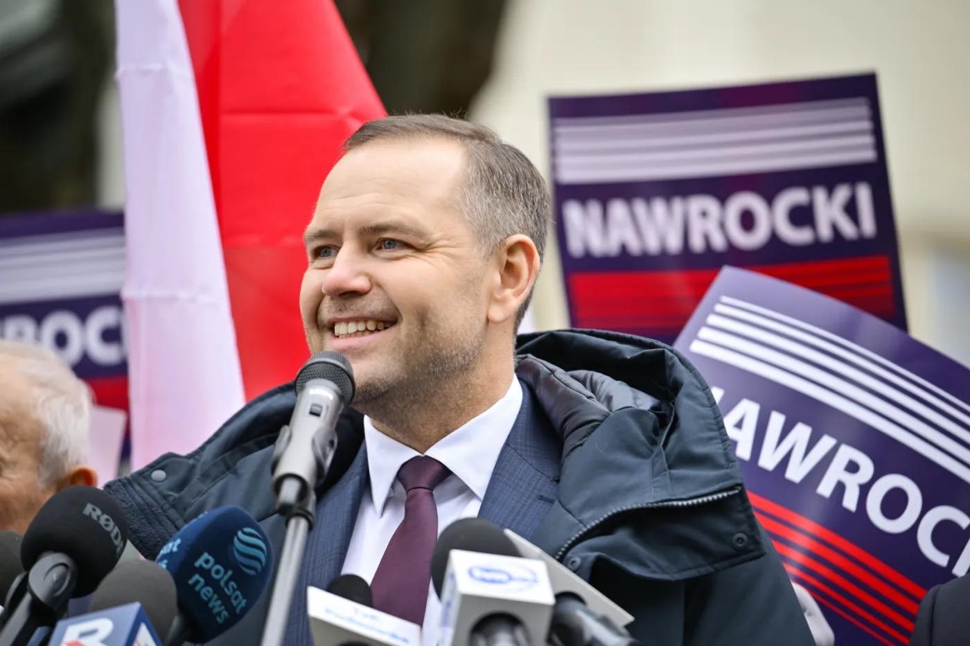 Karol Nawrocki, kampania. Węgrów