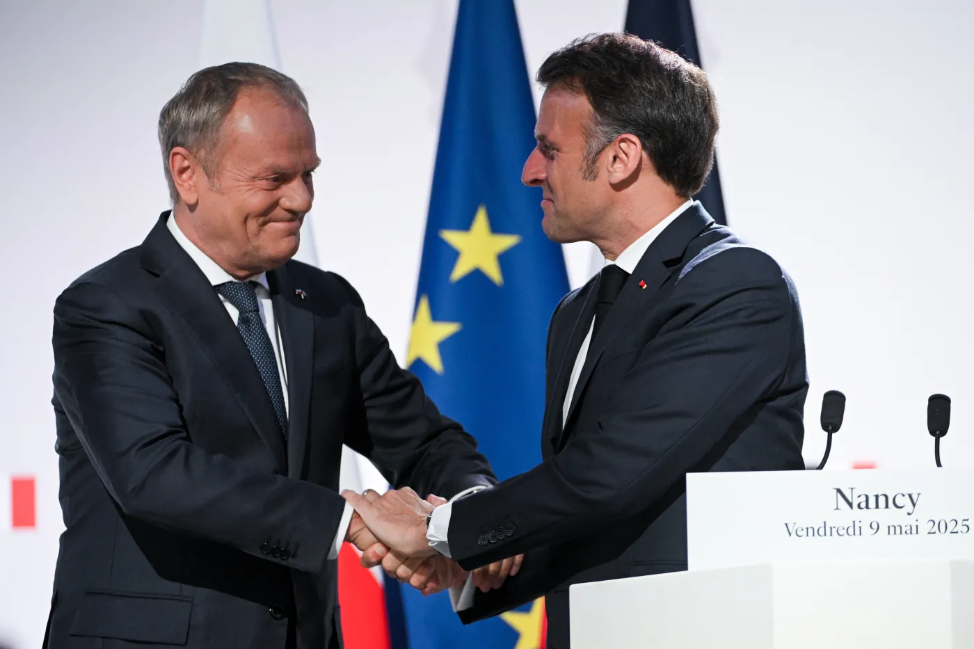 Tusk: Od dziś Francja i Polska, w tych trudnych czasach, będą mogły naprawdę liczyć na siebie