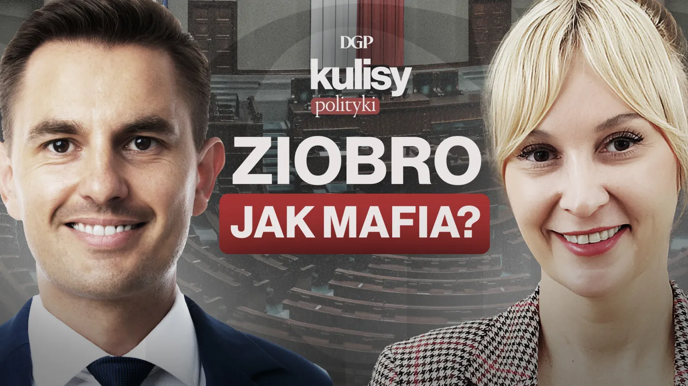 Grafika programu "Kulisy Polityki"