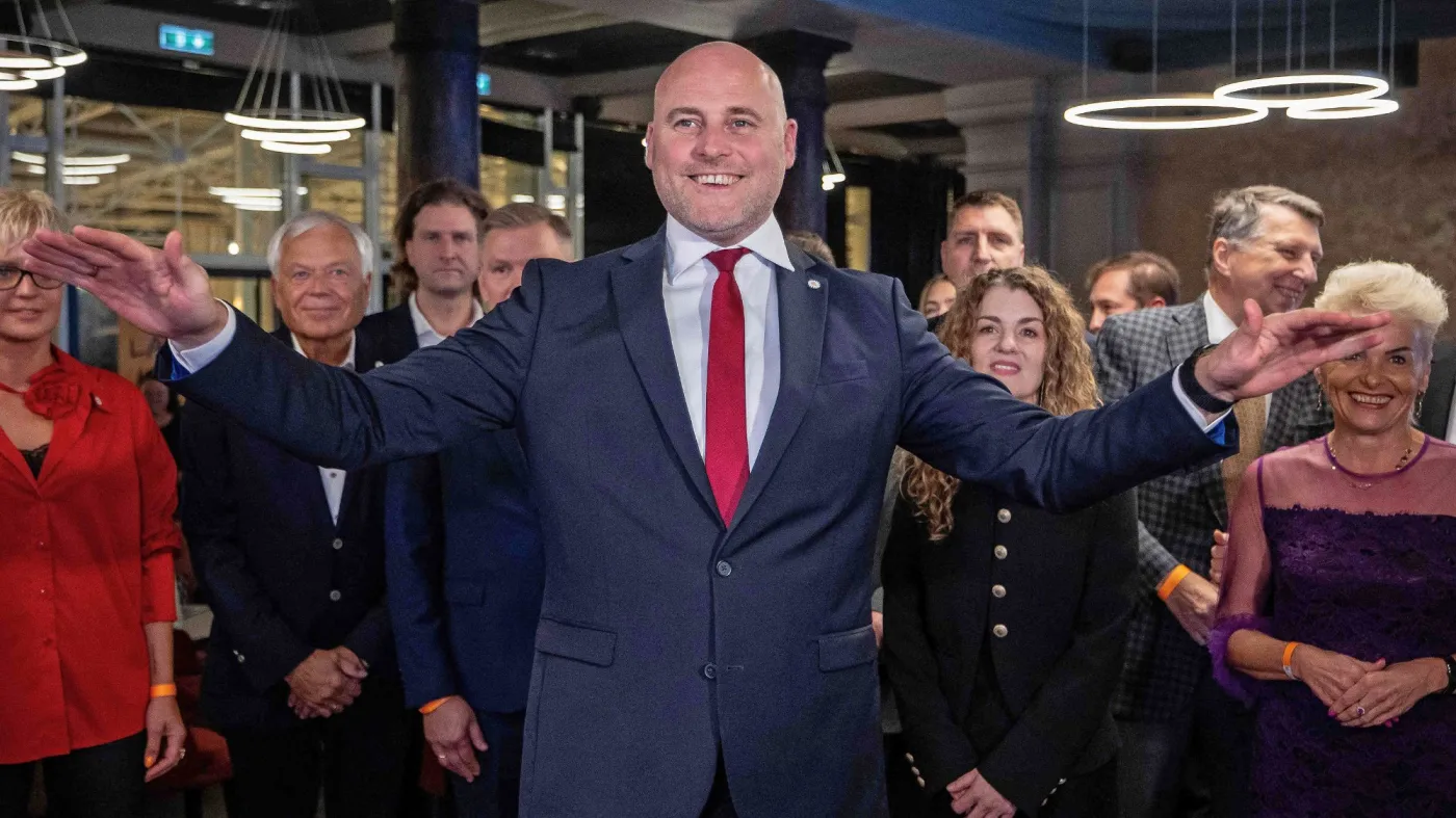 Premier Łotwy Andris Kulbergs
