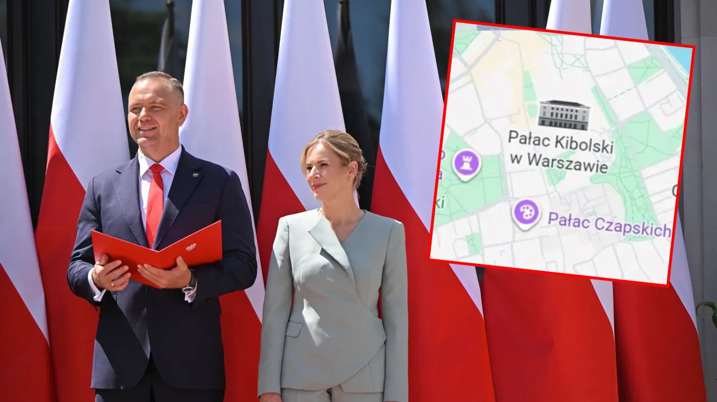 78 zmienionych nazw w Mapach Google. Pałac Prezydencki był „Pałacem Kibolskim”