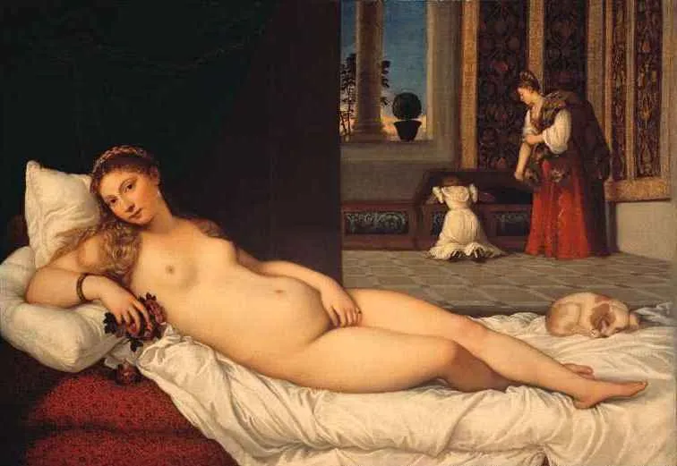 "Venus z Urbino" Tycjana
