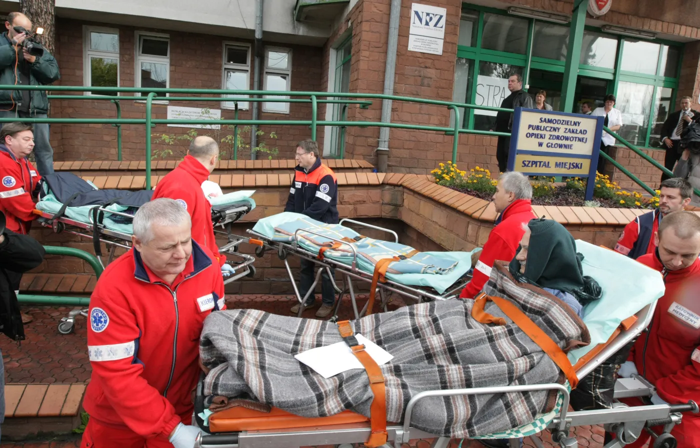 Trwa strajk pracowników medycznych szpitala w Głownie