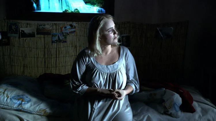 Kinga Preis w filmie Jerzego Skolimowskiego "Cztery noce z Anną".