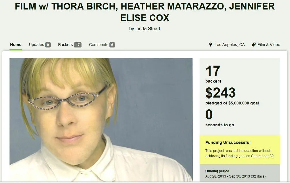 Kickstarter - KATE ALLEN IS GETTING A LIFE