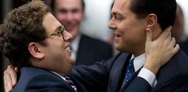"The Wolf of Wall Street" Leonardo DiCaprio, Jonah Hill,
