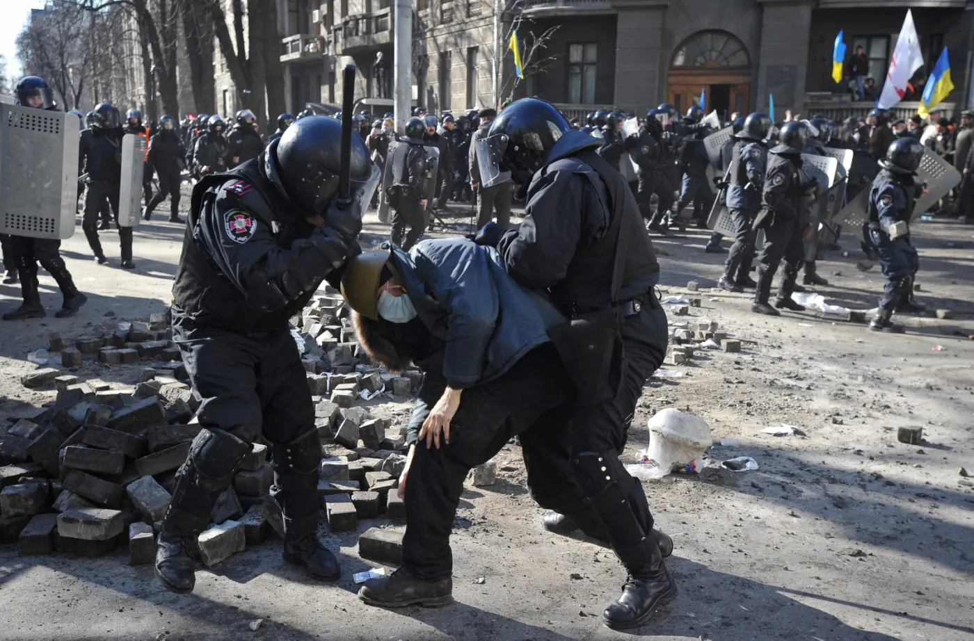 Protesty na Ukrainie