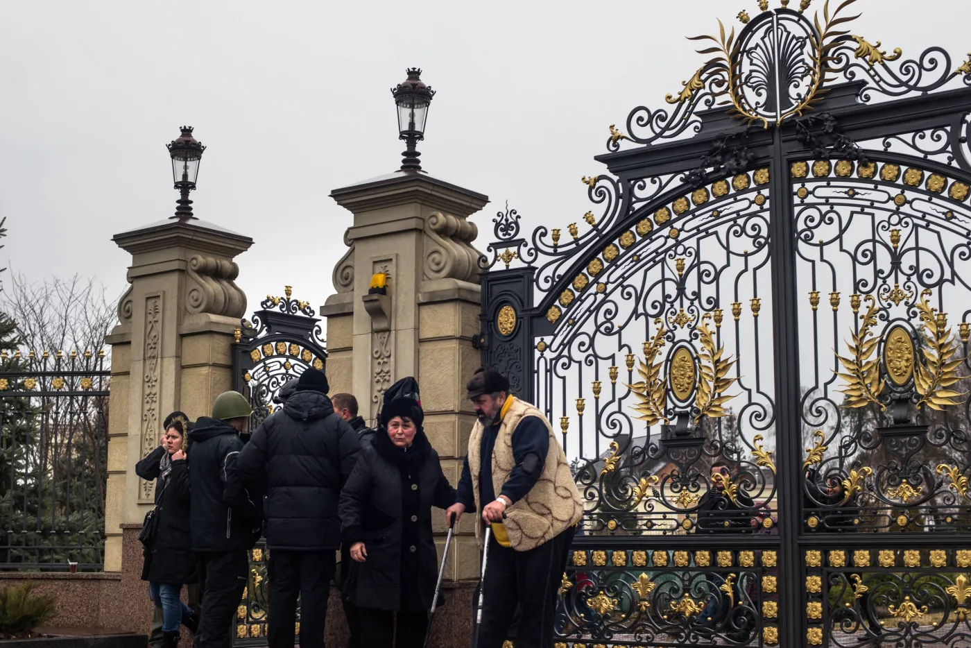 Podkijowski pałac Janukowycza: złoto, przepych i egzotyczne zwierzęta [ZDJĘCIA]
