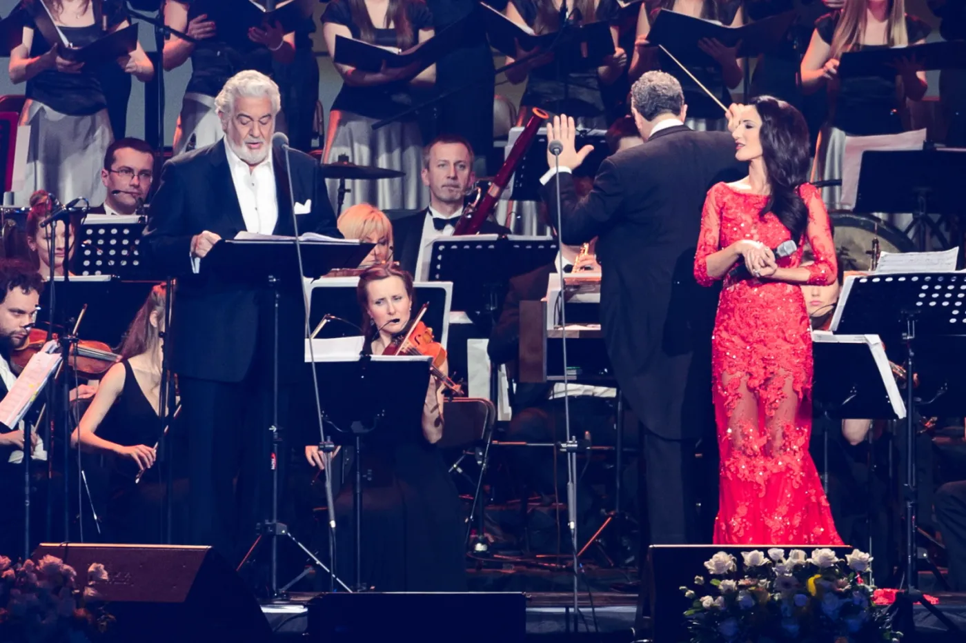 Protest artystów przed koncertem Placido Domingo: Poznań dołożył do niego 300 tys. zł