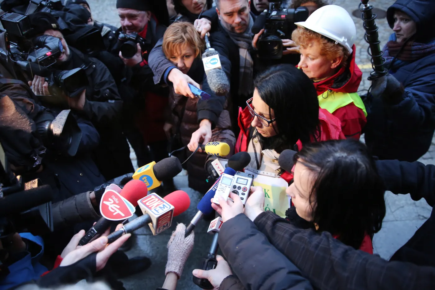 Żona wpłynie na prezydenta? Komorowska po spotkaniu z rodzinami górników