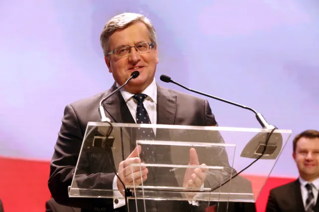 Komorowski: Nie będę biegł na debatę tylko dlatego, że kandydat Duda wzywa