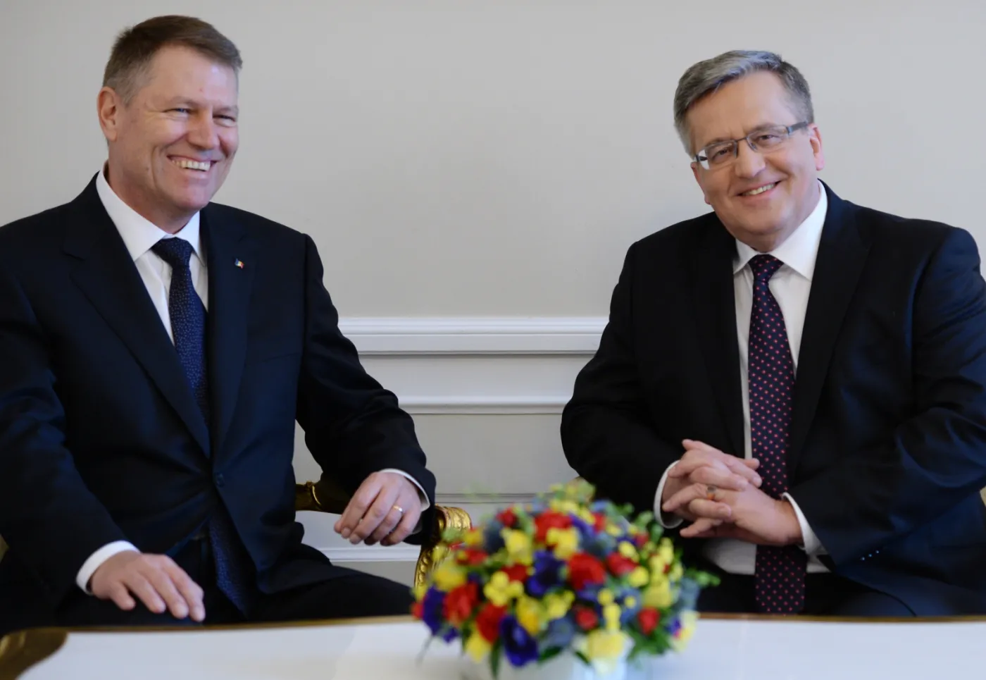 Prezydent Rumunii w Polsce. Z Komorowskim rozmowy o Ukrainie i NATO