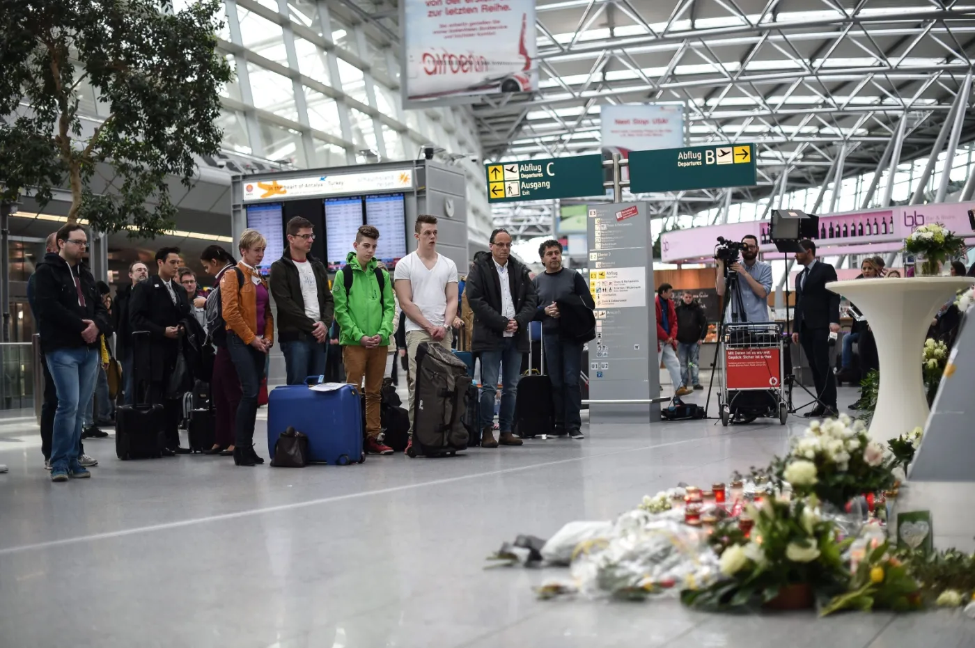 Żałoba po katastrofie samolotu we Francji