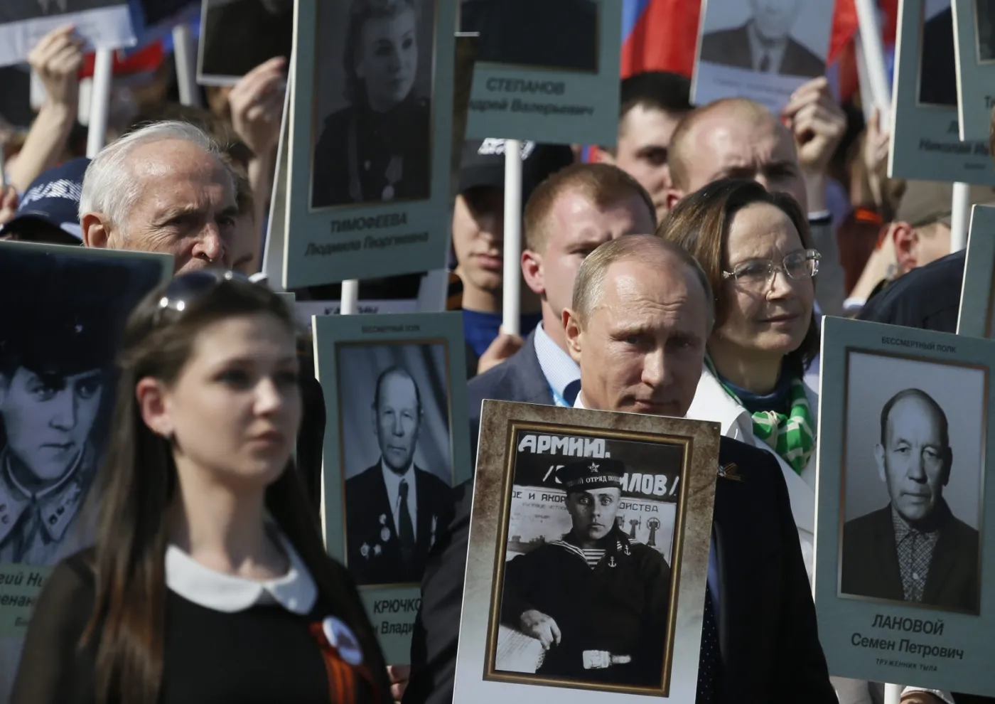 Rosja: Putin na czele marszu pamięci w Moskwie