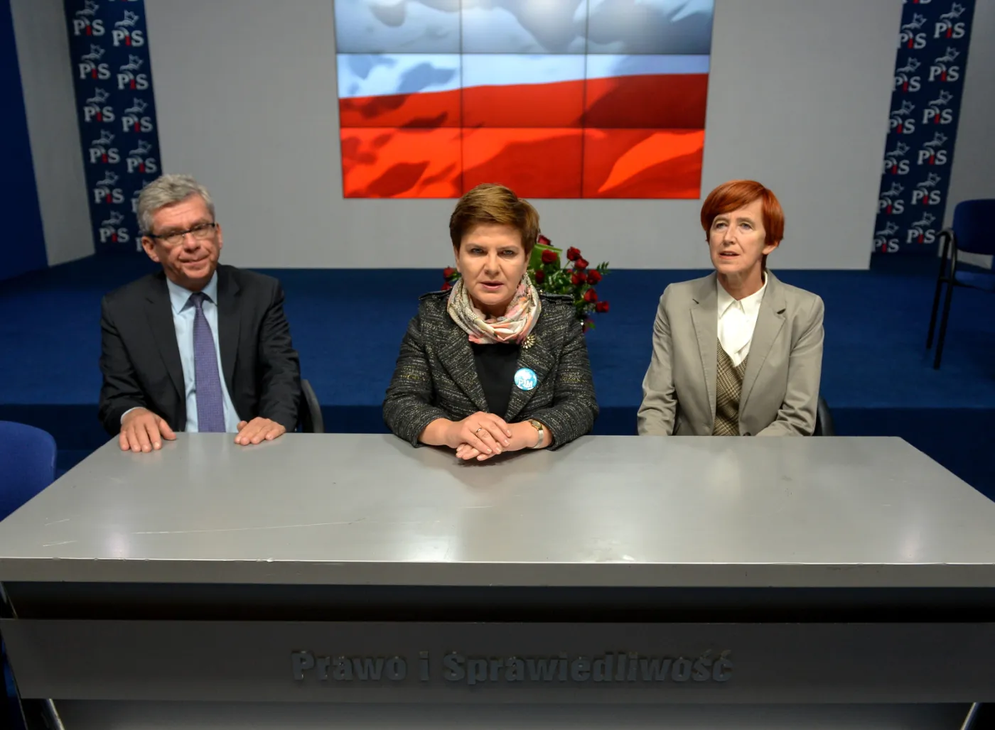 Beata Szydło Stanisław Karczewski Elżbieta Rafalska 