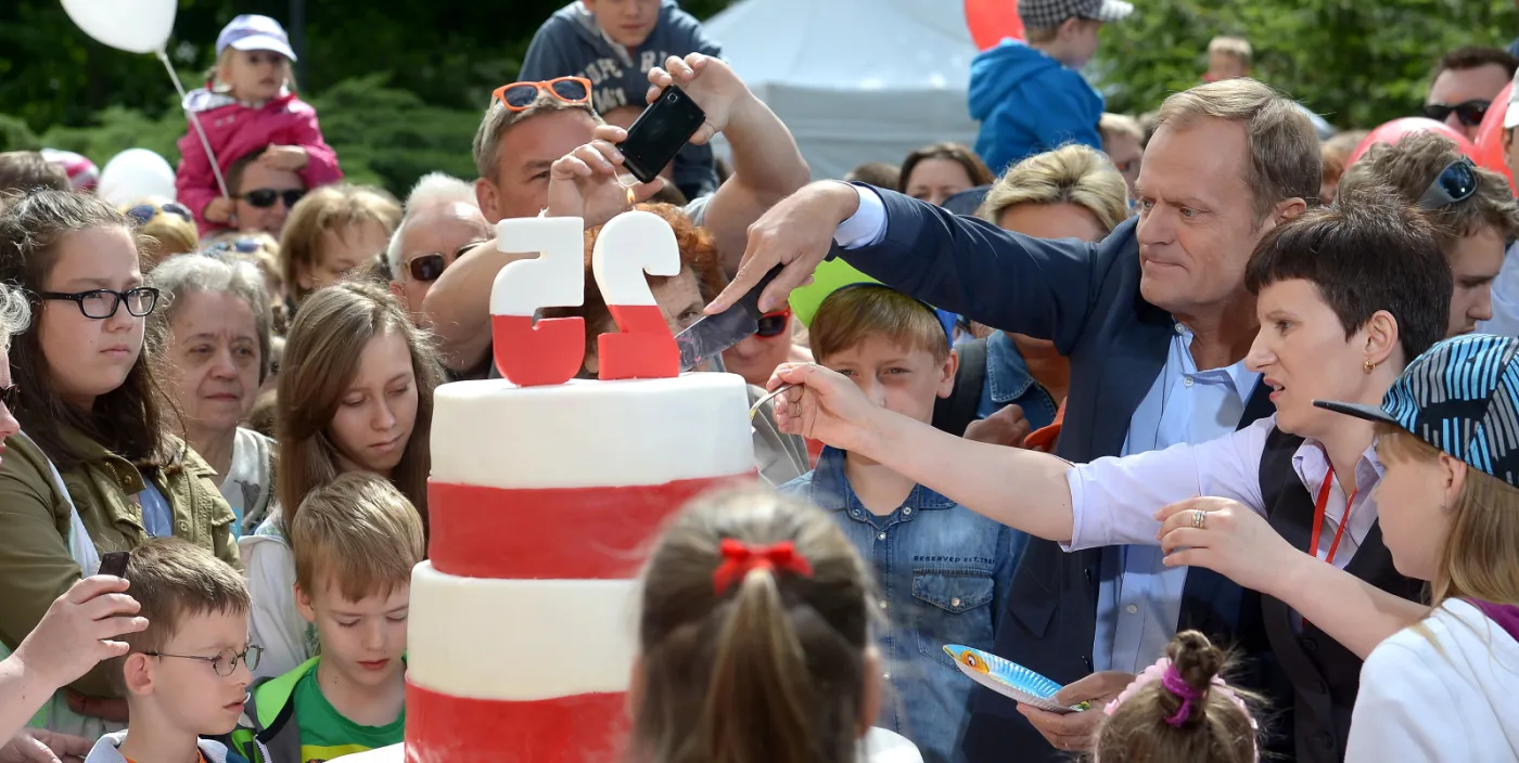 Piknik z okazji Dnia Dziecka w Kancelarii Premiera. 