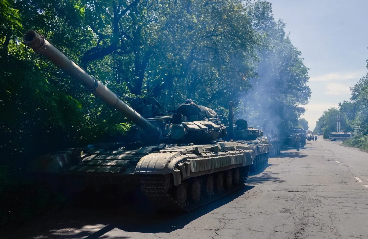 Amerykanie: Rosja wysyła czołgi na Ukrainę