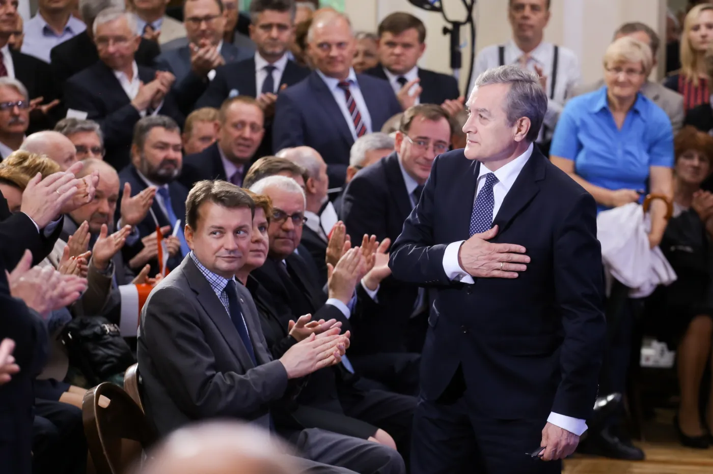 Konwencja zjednoczeniowa PiS. Fot.  PAP/Paweł Supernak