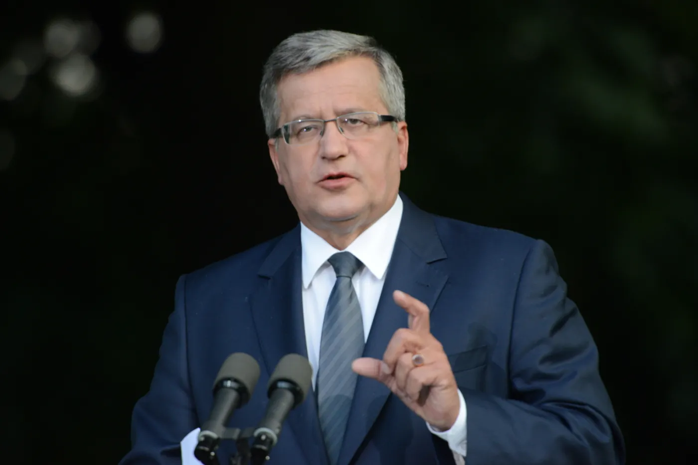 Prezydent Bronisław Komorowski. Fot. PAP/Jacek Turczyk 