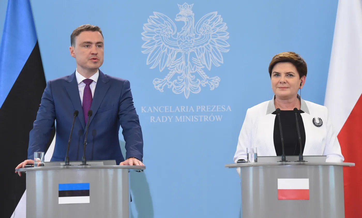 Premierzy Polski i Estonii o szczycie NATO i projektach infrastrukturalnych