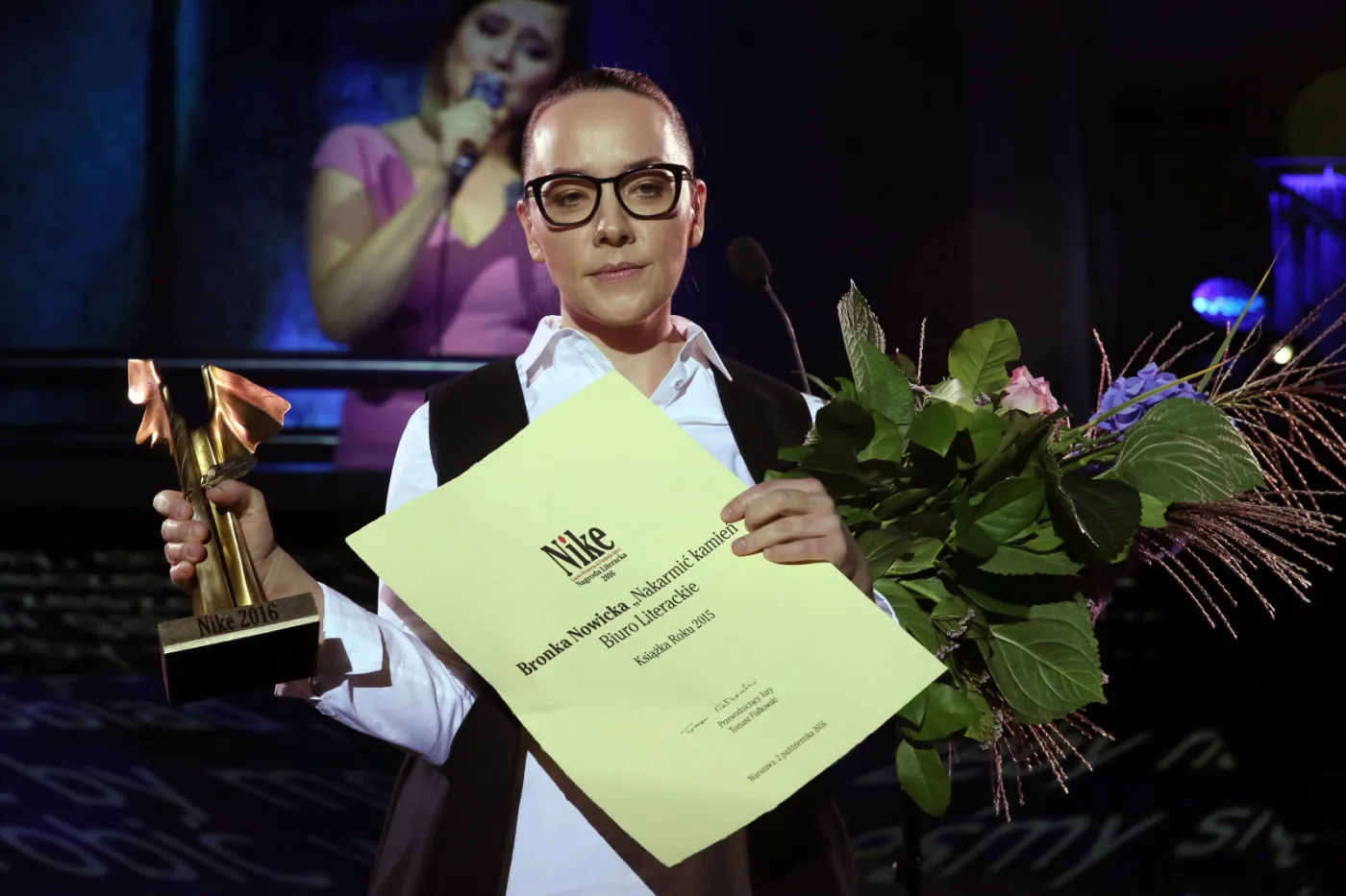 Bronka Nowicka laureatką Nagrody Literackiej Nike