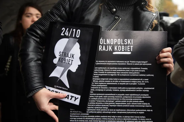 "Czarne Protesty" w Polsce. II Ogólnopolski Strajk Kobiet na zdjęciach