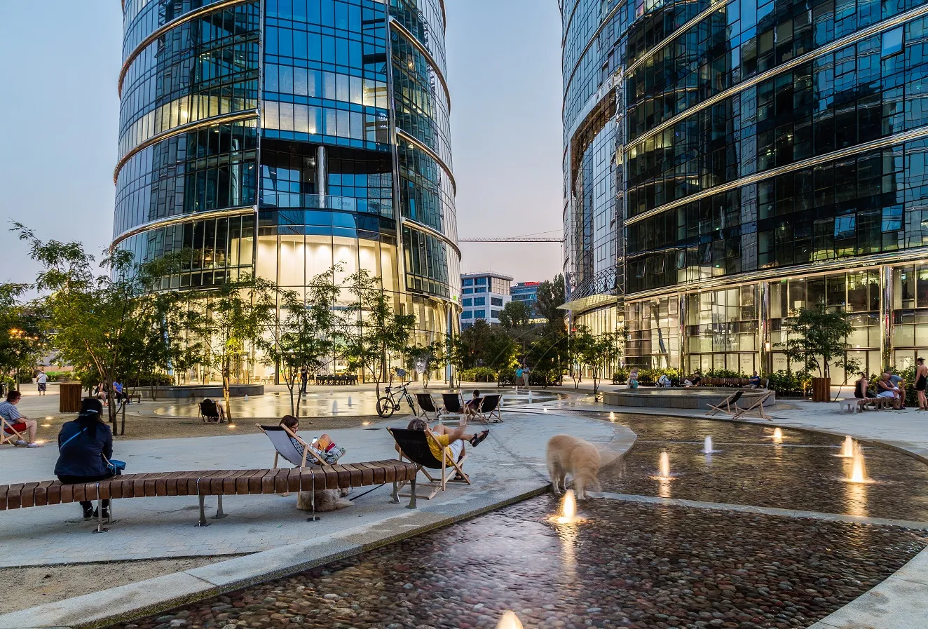 Warsaw Spire zdefiniował centrum Warszawy