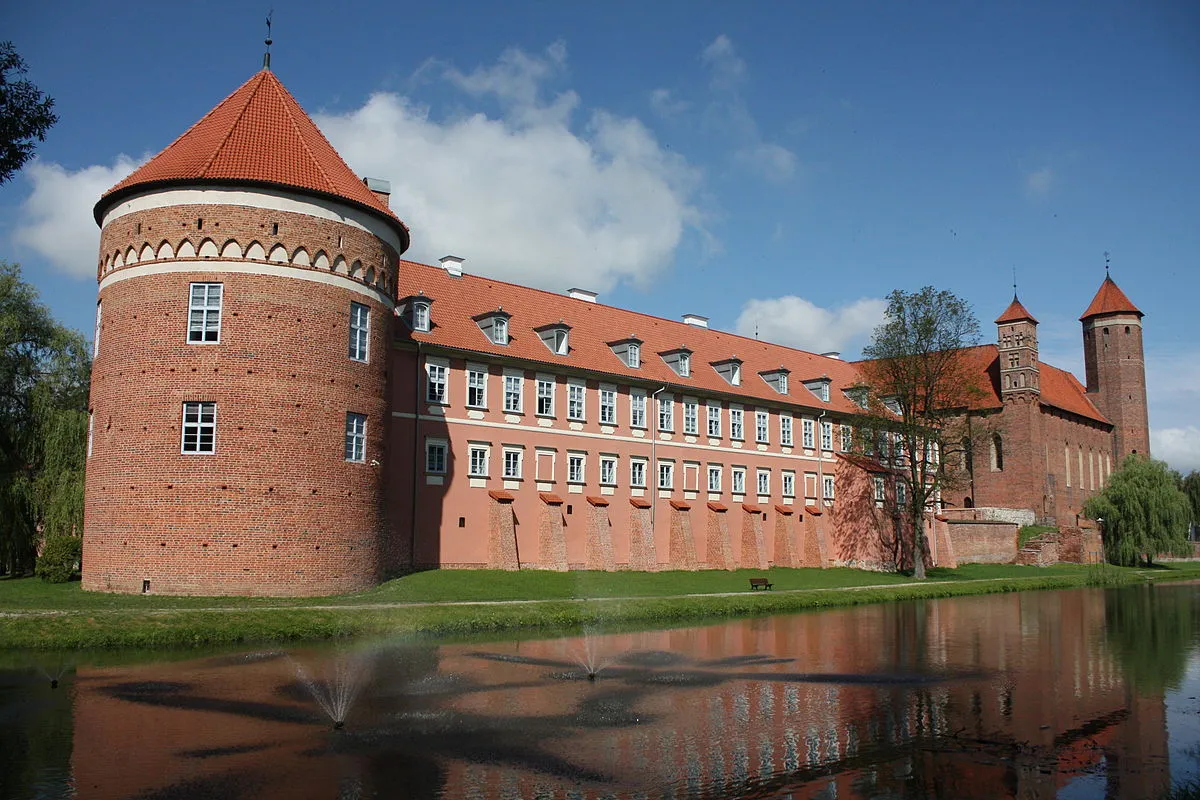 Lidzbark Warmiński - Zamek biskupów warmińskich, fot. Ludwig Schneider / Wikimedia Commons, cc-by-sa