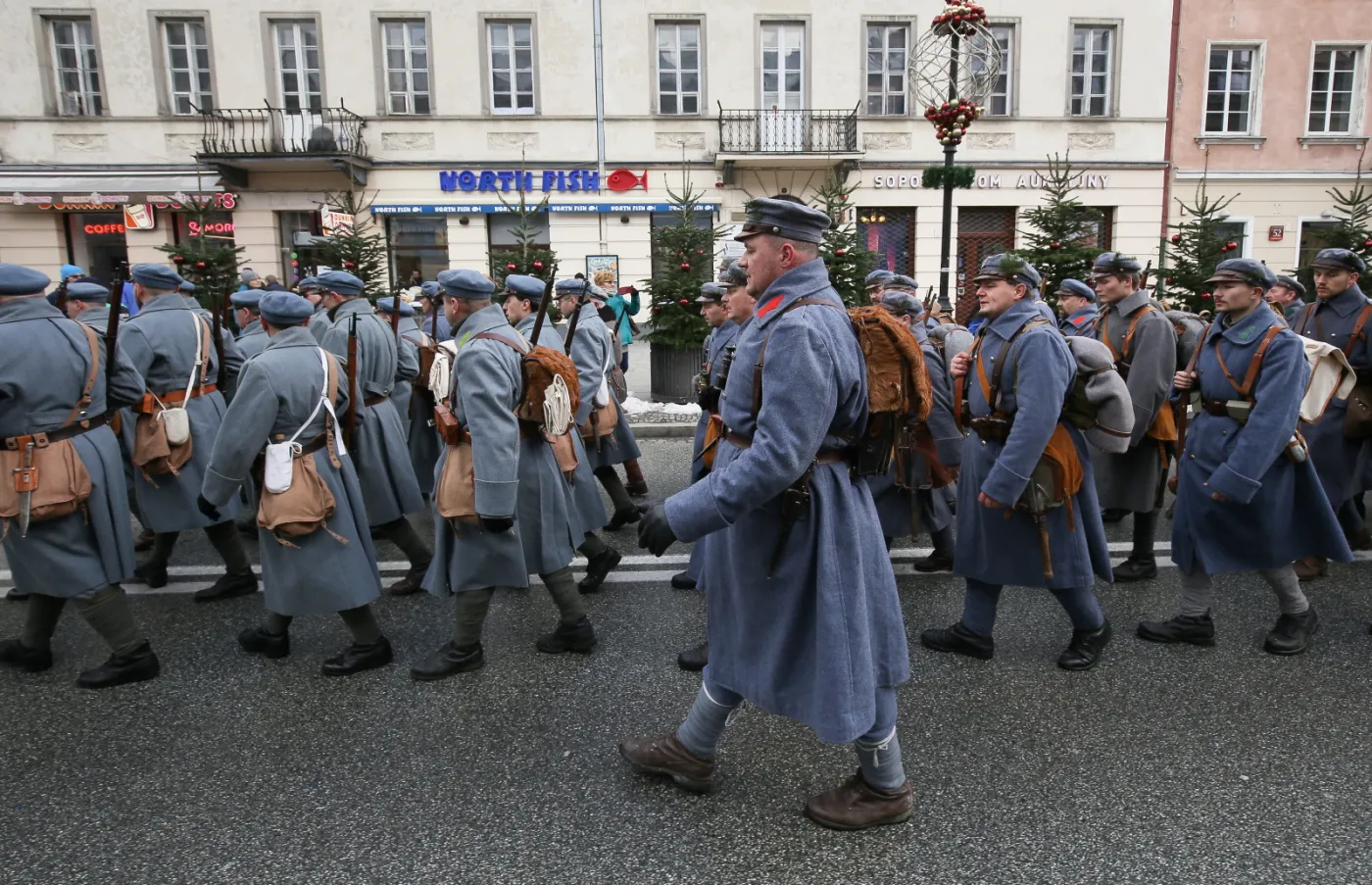 Wkroczenie legionów rekonstrukcja 