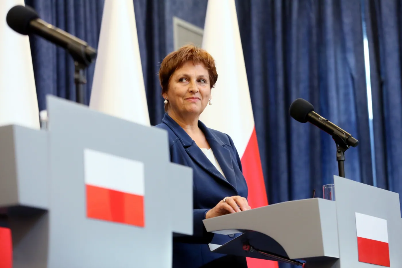 Szymańska: Najbliższe wyzwanie to przeprowadzenie referendum konstytucyjnego