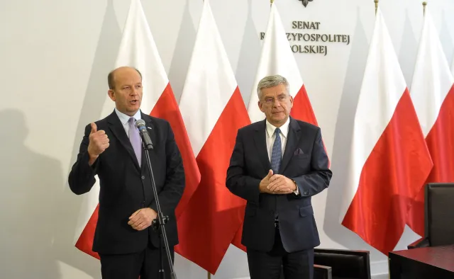 Kiedy odbędzie się referendum konstytucyjne? Karczewski: 11 listopada powinniśmy się skupić na świętowaniu
