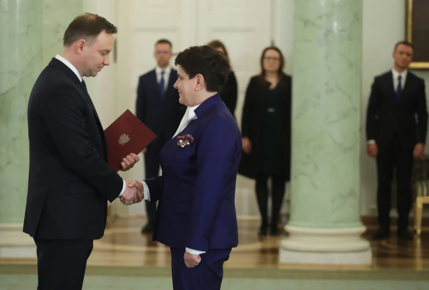 Morawiecki desygnowany na premiera. Duda do Szydło: Ten moment nie jest momentem miłym