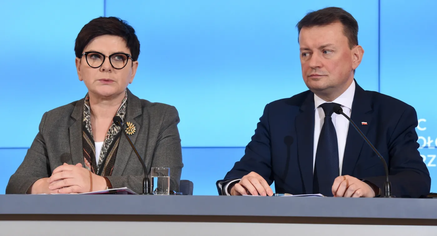 Błaszczak: Wojna w Syrii i Iraku wykorzystywana przez emigrantów